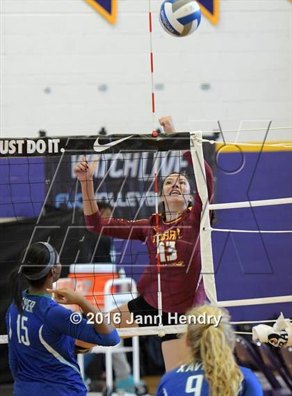 Thumbnail 1 in Xavier College Prep vs. Torrey Pines (Durango Fall Classic) photogallery.
