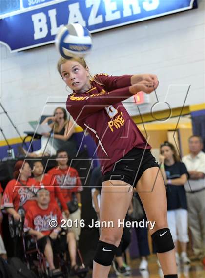 Thumbnail 3 in Xavier College Prep vs. Torrey Pines (Durango Fall Classic) photogallery.