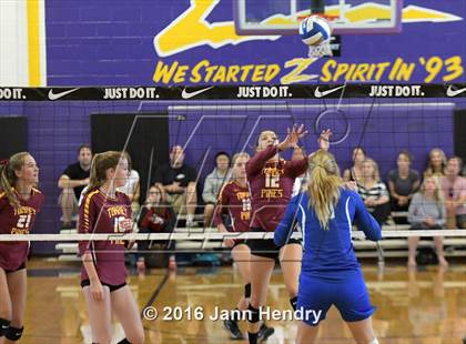 Thumbnail 3 in Xavier College Prep vs. Torrey Pines (Durango Fall Classic) photogallery.