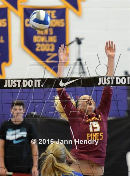 Thumbnail 3 in Xavier College Prep vs. Torrey Pines (Durango Fall Classic) photogallery.