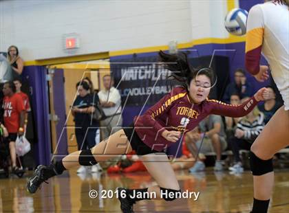 Thumbnail 2 in Xavier College Prep vs. Torrey Pines (Durango Fall Classic) photogallery.