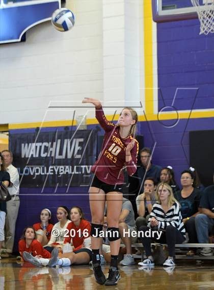 Thumbnail 3 in Xavier College Prep vs. Torrey Pines (Durango Fall Classic) photogallery.