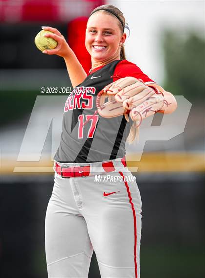 Thumbnail 3 in Cy-Fair @ Katy (UIL 6A Softball Area Playoff) photogallery.