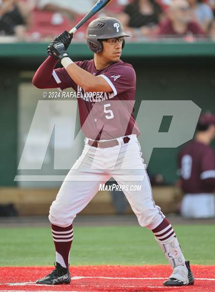 Thumbnail 2 in Memorial vs. Pearland (UIL Baseball 6A Region 3 Regional Semifinal) photogallery.