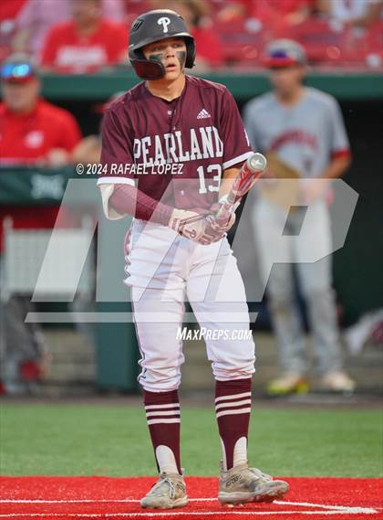 Thumbnail 3 in Memorial vs. Pearland (UIL Baseball 6A Region 3 Regional Semifinal) photogallery.