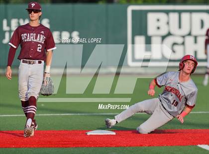Thumbnail 3 in Memorial vs. Pearland (UIL Baseball 6A Region 3 Regional Semifinal) photogallery.
