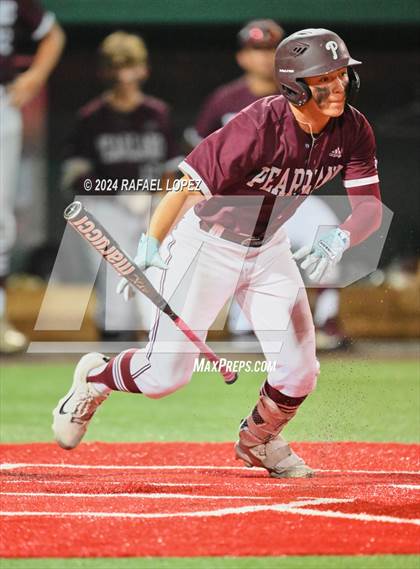 Thumbnail 1 in Memorial vs. Pearland (UIL Baseball 6A Region 3 Regional Semifinal) photogallery.