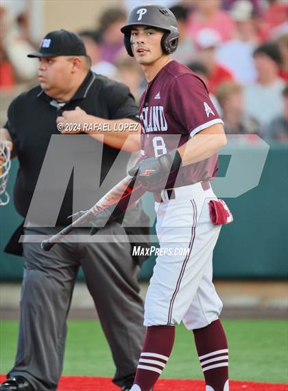 Thumbnail 3 in Memorial vs. Pearland (UIL Baseball 6A Region 3 Regional Semifinal) photogallery.