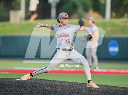 Thumbnail 2 in Memorial vs. Pearland (UIL Baseball 6A Region 3 Regional Semifinal) photogallery.