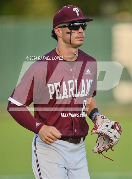 Thumbnail 1 in Memorial vs. Pearland (UIL Baseball 6A Region 3 Regional Semifinal) photogallery.