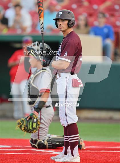 Thumbnail 1 in Memorial vs. Pearland (UIL Baseball 6A Region 3 Regional Semifinal) photogallery.