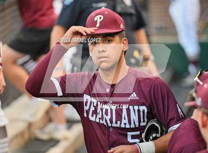 Thumbnail 1 in Memorial vs. Pearland (UIL Baseball 6A Region 3 Regional Semifinal) photogallery.