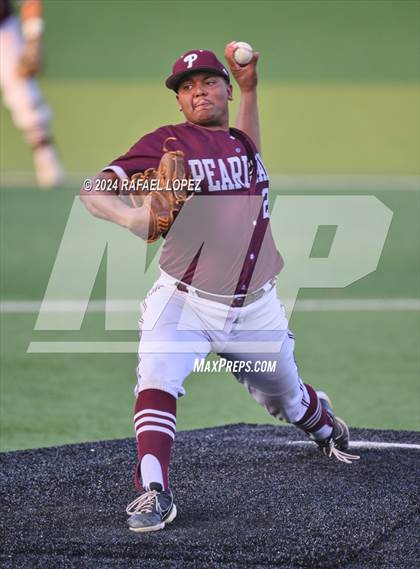 Thumbnail 3 in Memorial vs. Pearland (UIL Baseball 6A Region 3 Regional Semifinal) photogallery.