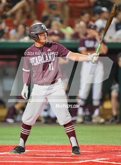 Thumbnail 3 in Memorial vs. Pearland (UIL Baseball 6A Region 3 Regional Semifinal) photogallery.