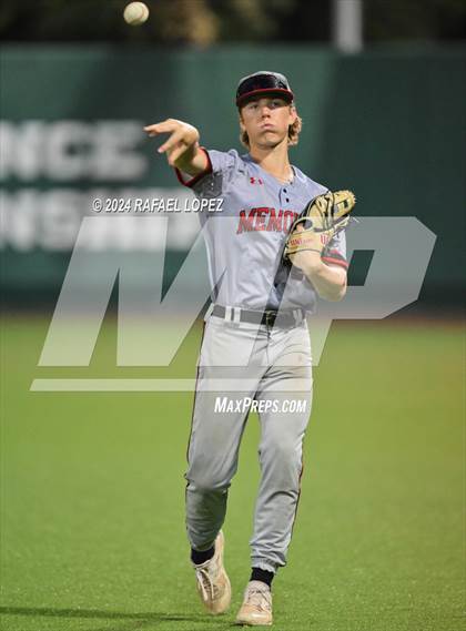 Thumbnail 3 in Memorial vs. Pearland (UIL Baseball 6A Region 3 Regional Semifinal) photogallery.