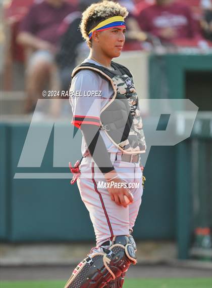Thumbnail 3 in Memorial vs. Pearland (UIL Baseball 6A Region 3 Regional Semifinal) photogallery.