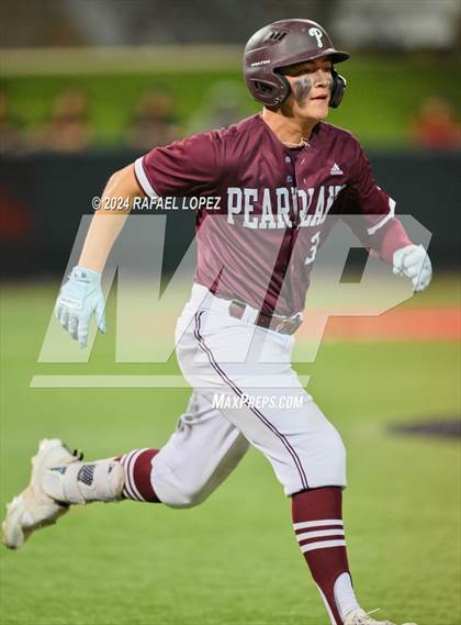Thumbnail 3 in Memorial vs. Pearland (UIL Baseball 6A Region 3 Regional Semifinal) photogallery.