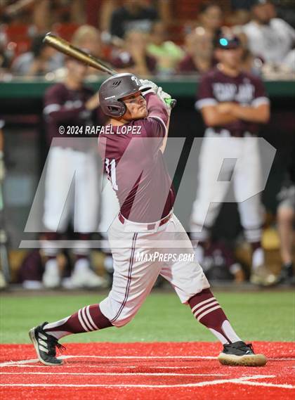 Thumbnail 2 in Memorial vs. Pearland (UIL Baseball 6A Region 3 Regional Semifinal) photogallery.