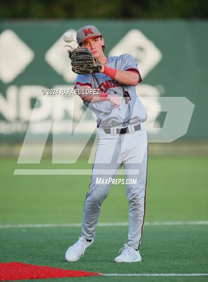 Thumbnail 2 in Memorial vs. Pearland (UIL Baseball 6A Region 3 Regional Semifinal) photogallery.