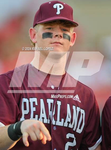 Thumbnail 3 in Memorial vs. Pearland (UIL Baseball 6A Region 3 Regional Semifinal) photogallery.