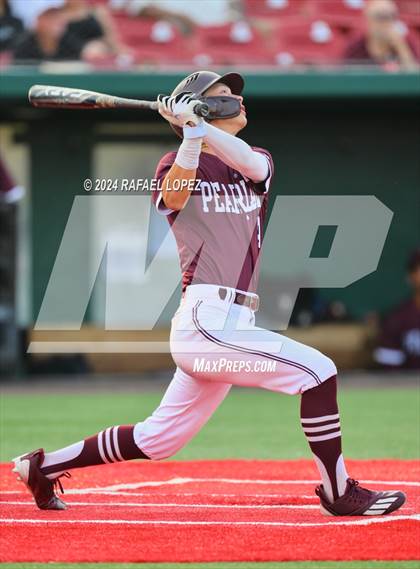 Thumbnail 2 in Memorial vs. Pearland (UIL Baseball 6A Region 3 Regional Semifinal) photogallery.