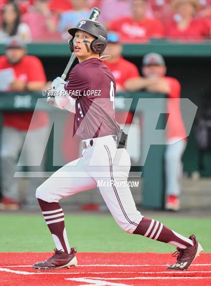 Thumbnail 2 in Memorial vs. Pearland (UIL Baseball 6A Region 3 Regional Semifinal) photogallery.