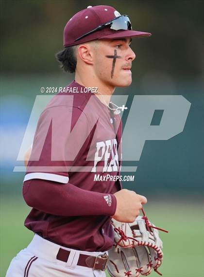 Thumbnail 3 in Memorial vs. Pearland (UIL Baseball 6A Region 3 Regional Semifinal) photogallery.