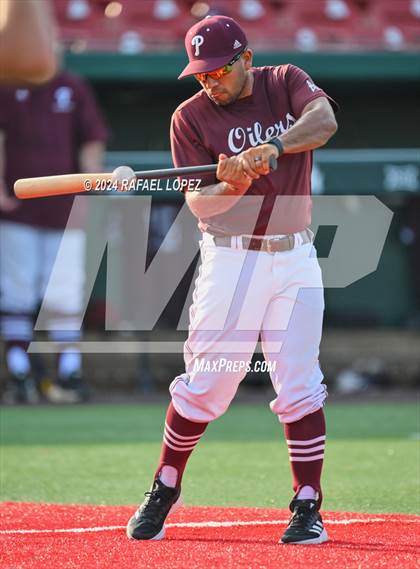 Thumbnail 3 in Memorial vs. Pearland (UIL Baseball 6A Region 3 Regional Semifinal) photogallery.
