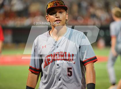 Thumbnail 2 in Memorial vs. Pearland (UIL Baseball 6A Region 3 Regional Semifinal) photogallery.