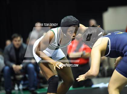 Thumbnail 2 in UIL Wrestling Championships (5A and 6A Finals) photogallery.