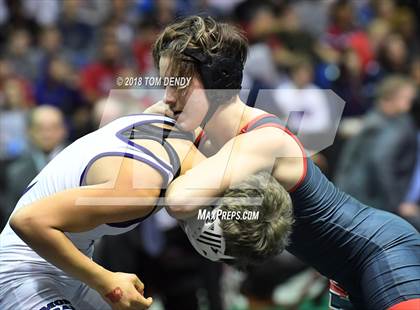 Thumbnail 2 in UIL Wrestling Championships (5A and 6A Finals) photogallery.
