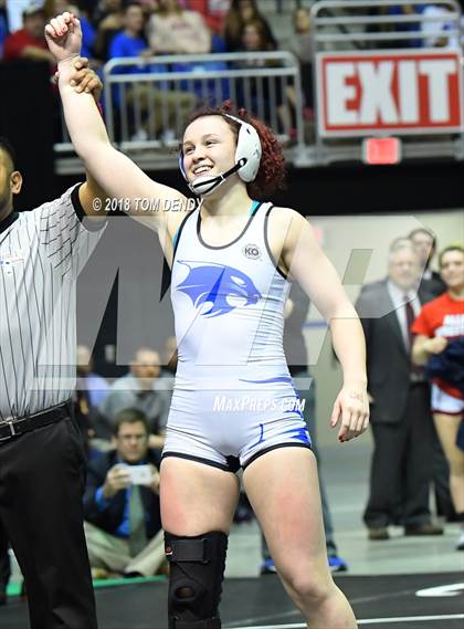 Thumbnail 3 in UIL Wrestling Championships (5A and 6A Finals) photogallery.