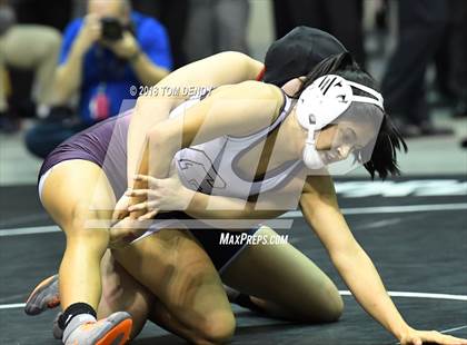 Thumbnail 3 in UIL Wrestling Championships (5A and 6A Finals) photogallery.