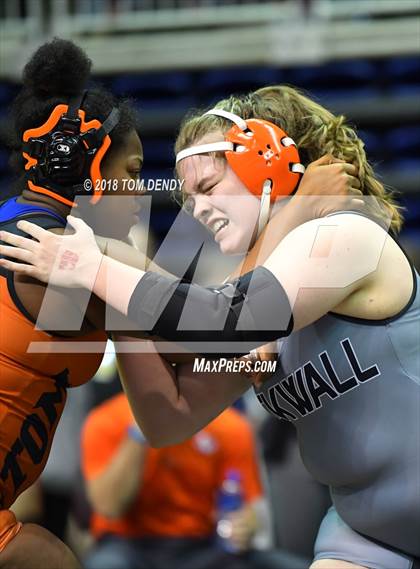 Thumbnail 3 in UIL Wrestling Championships (5A and 6A Finals) photogallery.