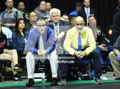 Thumbnail 3 in UIL Wrestling Championships (5A and 6A Finals) photogallery.