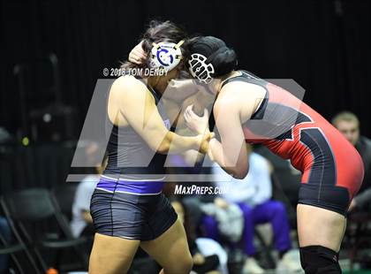 Thumbnail 2 in UIL Wrestling Championships (5A and 6A Finals) photogallery.
