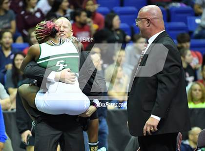 Thumbnail 1 in UIL Wrestling Championships (5A and 6A Finals) photogallery.