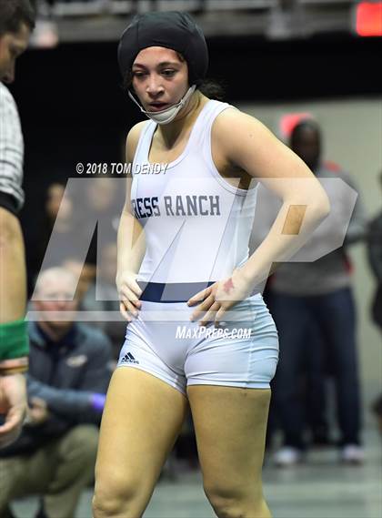 Thumbnail 1 in UIL Wrestling Championships (5A and 6A Finals) photogallery.