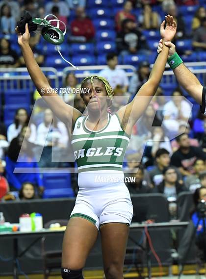 Thumbnail 2 in UIL Wrestling Championships (5A and 6A Finals) photogallery.