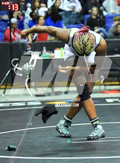 Thumbnail 3 in UIL Wrestling Championships (5A and 6A Finals) photogallery.