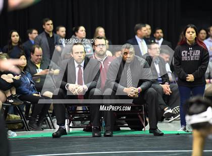 Thumbnail 1 in UIL Wrestling Championships (5A and 6A Finals) photogallery.
