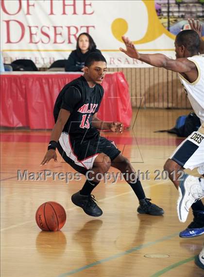 Thumbnail 2 in Desert Hot Springs vs A.B. Miller (MaxPreps Holiday Classic) photogallery.