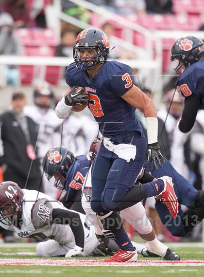 Thumbnail 2 in Brighton vs Jordan (UHSAA 5A Semi Final) photogallery.