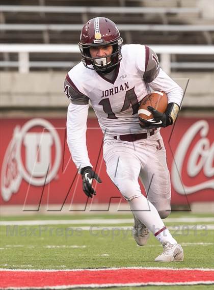 Thumbnail 2 in Brighton vs Jordan (UHSAA 5A Semi Final) photogallery.