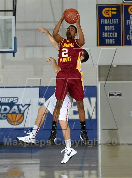 Thumbnail 3 in Cardinal Hayes vs. Harvard-Westlake (MaxPreps Holiday Classic) photogallery.
