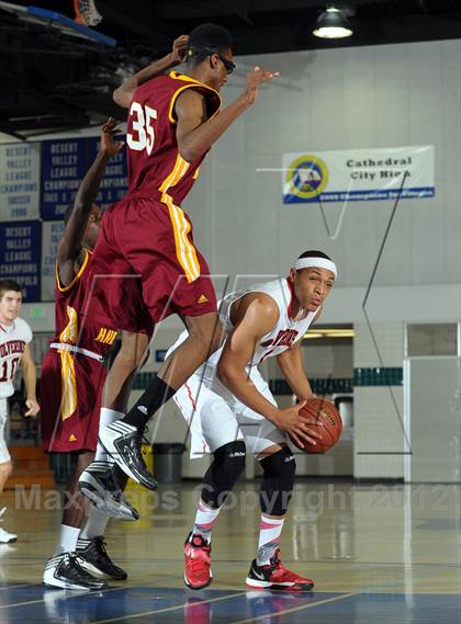 Thumbnail 3 in Cardinal Hayes vs. Harvard-Westlake (MaxPreps Holiday Classic) photogallery.