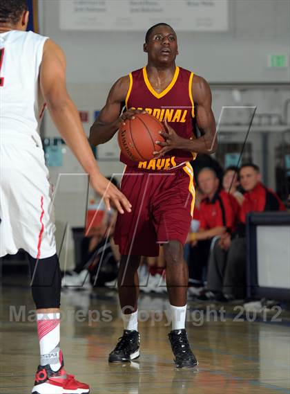 Thumbnail 1 in Cardinal Hayes vs. Harvard-Westlake (MaxPreps Holiday Classic) photogallery.