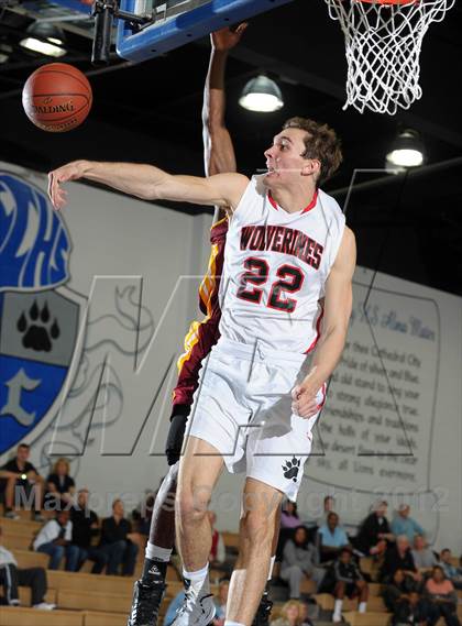 Thumbnail 1 in Cardinal Hayes vs. Harvard-Westlake (MaxPreps Holiday Classic) photogallery.