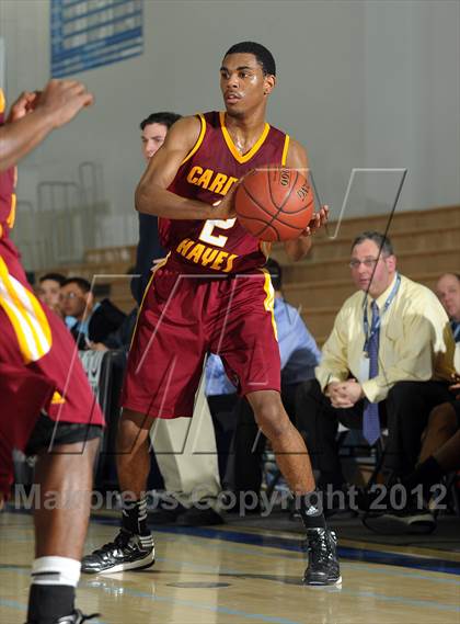Thumbnail 3 in Cardinal Hayes vs. Harvard-Westlake (MaxPreps Holiday Classic) photogallery.