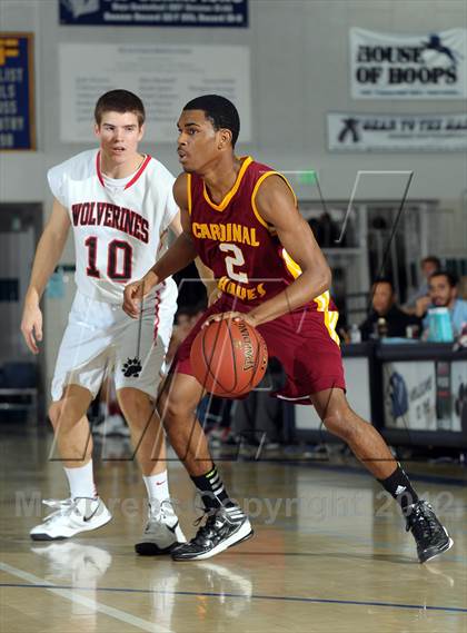 Thumbnail 2 in Cardinal Hayes vs. Harvard-Westlake (MaxPreps Holiday Classic) photogallery.